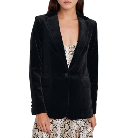 Frame Women's Black Blazer - Picture 4 of 9